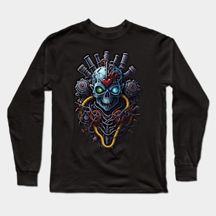 Cyborg Hearts Long Sleeve T-Shirt